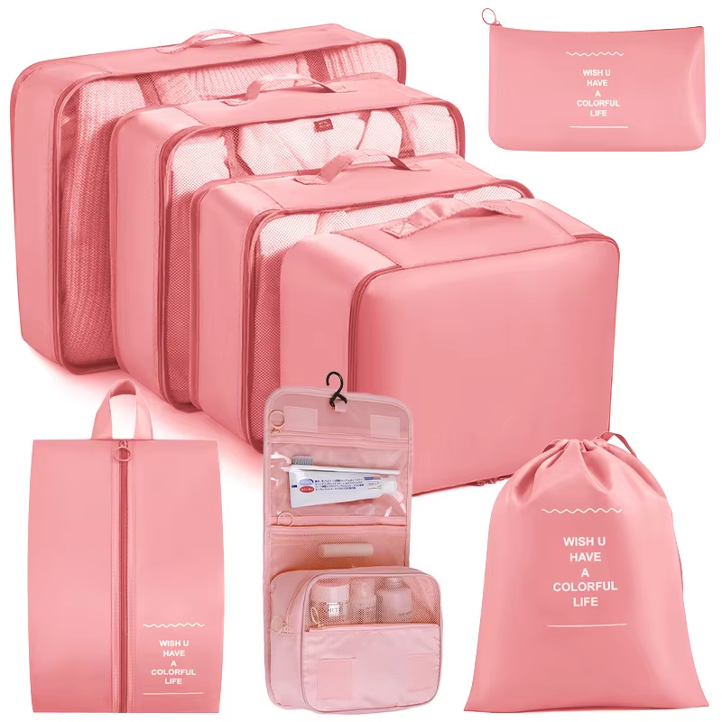 Pink Travel 8 pcs set