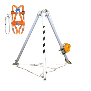 बचाव तिपाई अग्नि जीवन रक्षक आपातकालीन बचाव फ्रेम सीमित स्थान गहरी खोज गुफा फायर 1200 एलबीएस - Product Image 4