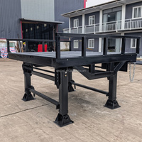 Rampe pour chariot élévateur à plateforme extensible, plateforme de nivellement de quai, plateforme élévatrice mobile 10 tonnes