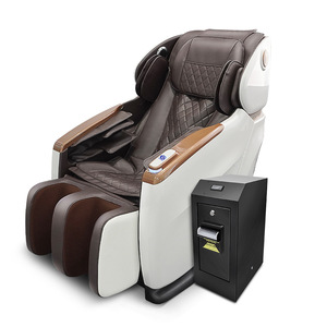 Fauteuil de massage électrique de luxe Sl avec bras robotique 3D, zéro gravité, pour usage commercial, massage complet du corps, noir, blanc, marron - Product Image 3