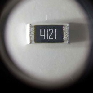 Manufacturer Direct RR2012 0805L4121FT 0805 2012 Resistors Chip Resistors SMD Resistors 4.12Kohm 1% 1/8W Thick Film Resistor - Product Image 1