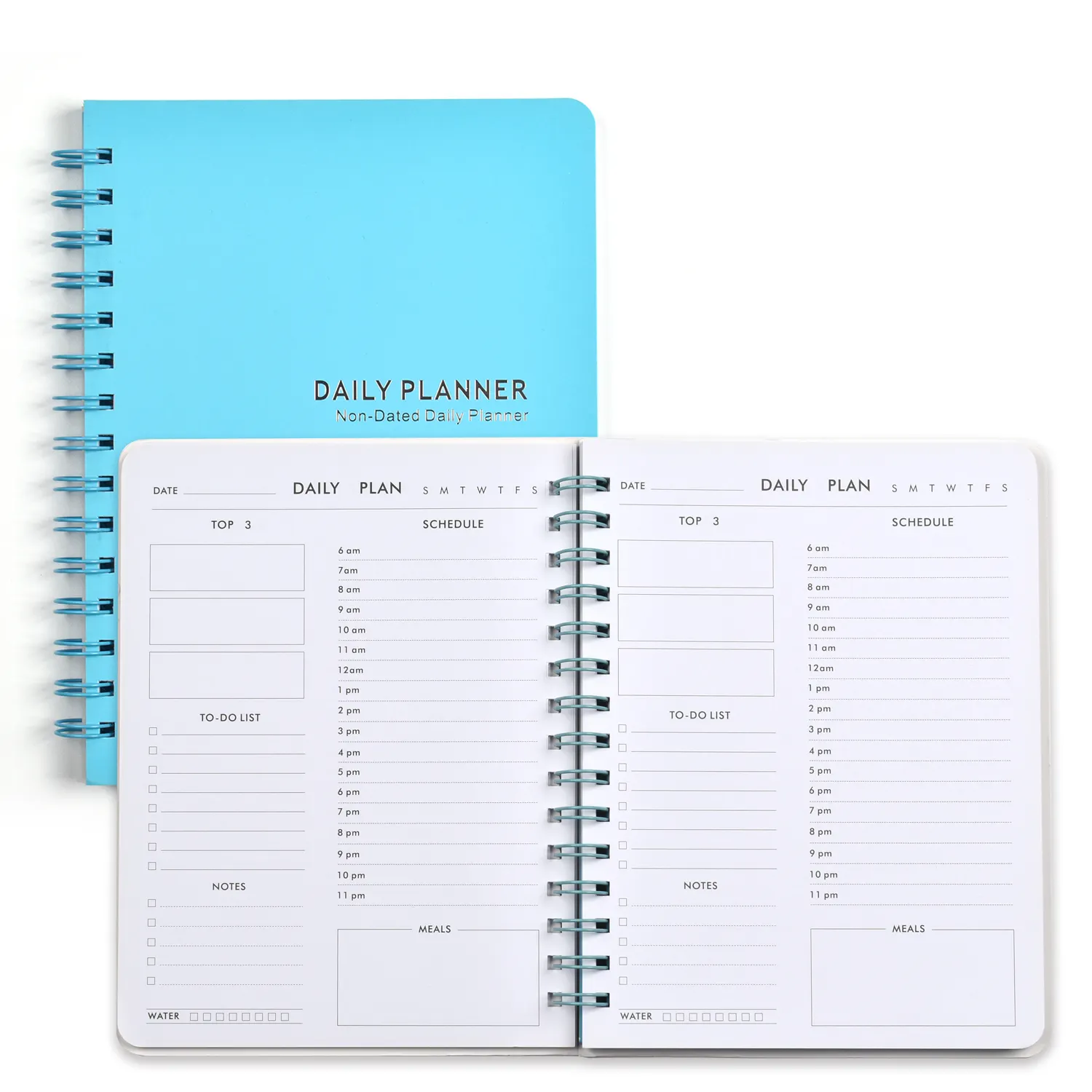 Organizador mensal de planejador financeiro sem datas, livro de conta de dinheiro, vida semanal, rastreador de despesas, caderno, planejador de orçamento