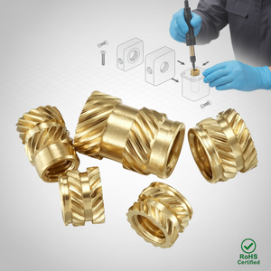 Componente de Montaje de Plástico para Dispositivos con Inserto de Latón Termofijado, Calidad Automotriz, para Impresión 3D, Carcasas <span class=keywords><strong>M2</strong></span> M4 M6 - Product Image 2