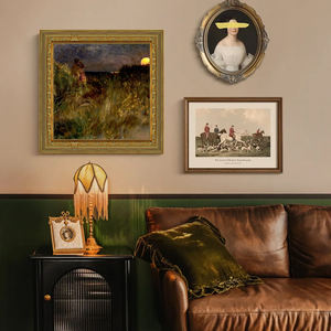 Venta al por Mayor de Fábrica: Marcos de <span class=keywords><strong>Lienzo</strong></span> Clásicos en Oro y Plata, Anchos y Grandes, de 4x4, 6x6, 8x8 y 8x10 Pulgadas, para Decoración de Paredes de Hogar y Galerías - Product Image 5