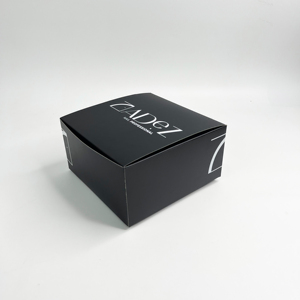 Caja de correo negra personalizada con logo impreso, caja de envío corrugada, caja de cartón plegable, caja de regalo para empaque de productos cosméticos y de belleza - Product Image 4