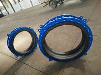 Compensateur de dilatation en caoutchouc souple anti-vibration, type à bride pour pompe CVC et pipeline de transport de fluides industriels