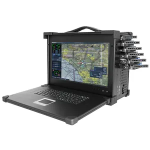 17.3 Inch Server Chassis Rugged Laptop Rugged Type Chassis Standard Industrial Computer Portable Computer