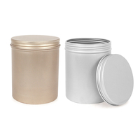 Boîtes en aluminium vides de 750 ml, grandes, durables, pour le stockage, emballages en aluminium de qualité supérieure pour les marchandises en vrac et l'usage quotidien