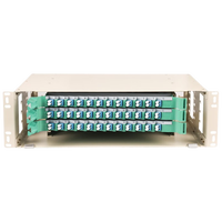 Rak Distribusi Optik 36-Port 72 Core 3U untuk Pemasangan di Rak |   LC Single Mode, Sudah Dilengkapi dengan Pigtails & Adaptor