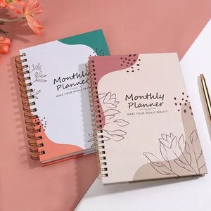 Impression personnalisée, agenda quotidien, hebdomadaire, journal des événements, agenda spiralé, planificateur mensuel, carnet de notes, couverture rigide 2026 - Product Image 1
