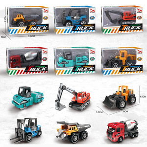 Modellino Auto in Lega 1:64, Veicolo da Costruzione in Metallo Scorrevole per il Trasporto, Giocattolo per Bambini - Product Image 6