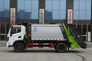 Camión de basura de 5 toneladas con carga trasera, modelo de fábrica de 5 yardas, clasificación de camiones de basura con carga trasera - Product Image 5