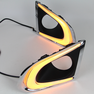 Đèn Chạy Ban Ngày Ô Tô Đèn Sương Mù LED DRL Phía Trước Bộ Thân Đèn Sương Mù Phụ Kiện Nâng Cấp Cho Chevrolet TRAX 2014-2015 - Product Image 5