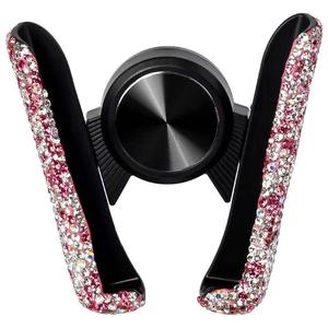 แท่นยึดในรถยนต์ติดเพชรสำหรับระบบนำทางโทรศัพท์มือถือพร้อมเซ็นเซอร์แรงโน้มถ่วงและหน่วยควบคุมส่วนกลาง - Product Image 1