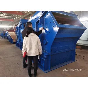 small scale 50 tph limestone marble impact crusher for stone crushing plant complete concrete crushing plant