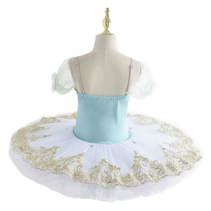 Blue Bird Professional Ballet <span class=keywords><strong>Tutu</strong></span> per bambino vestito da <span class=keywords><strong>Ballerina</strong></span> di pattinaggio artistico vestito da Performance tutù adulto cigno lago - Product Image 2