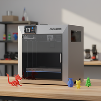Imprimante 3D FDM industrielle automatique MAX4 avec volume d'impression de 305x305x280mm, connectivité USB/WiFi, calibrage entièrement automatique