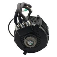 Haute efficacité 72V 13KW 180*145MM DC moteur noir sans balais BLDC moteur de montage moyen pour Surron Light Bee