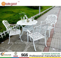 Ensemble de mobilier de jardin en aluminium durable et portable Royal Garden Treasures pour ferme, parc, cour et villa