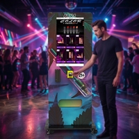 Distributeur de tabac commercial sur pied 32'' avec écran tactile, reconnaissance d'âge, canaux réglables, graphique personnalisé, SDK pour pubs et clubs