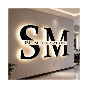 Letrero LED Personalizado con Logotipo, Letrero Luminoso con Nombre para Publicidad, Letrero LED para Recepción, Logotipo de Pared Personalizado para Empresas - Product Image 3