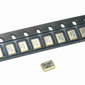 คริสตัลควอตซ์เรโซเนเตอร์แบบพาสซีฟ SMD ขนาด <span class=keywords><strong>3.2</strong></span>*<span class=keywords><strong>2</strong></span>.5 มม. 4 ขา รุ่น 3225 ความถี่ 8MHz 10MHz 12MHz 16MHz 20MHz 24MHz 25MHz 26MHz 27MHz 30MHz 40MHz - Product Image 1