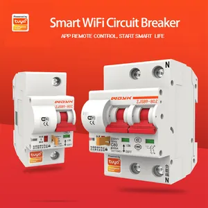 Tuya Zigbee Smart Remote Control WiFi 1P 220V MCB Price Miniature Air Electrical Circuit Breaker