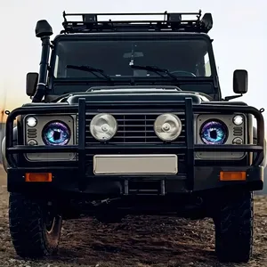 Tùy chỉnh không thấm nước con thú mắt đèn pha Sticker bền Tính năng một Bold <span class=keywords><strong>3D</strong></span> con thú thiết kế cho xe tải xe đèn pha - Product Image 5