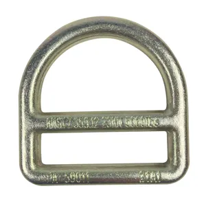 25KN High Strength Alloy Steel Harness D Shape Ring Full Body Harness D-ring