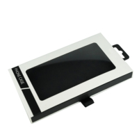 Boîte d'emballage à tiroirs pour étui de téléphone portable personnalisé Boîte en papier avec fenêtre transparente pour étui pour iphone 17
