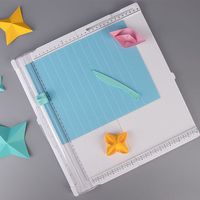 250418 Coupe-papier multifonctionnel, découpeuse et rainureuse de papier, outil de découpe et de rainurage précis pour loisirs créatifs, cartes