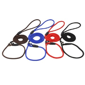 P-Chain Dog Leash Polyester Solid Color Medium Large Small Dogs Border Collie Walker Lead - Product Image 4