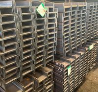12 #   Poutre en acier au carbone laminé à chaud de 120*74 mm pour la construction de bâtiments et le soutien des structures en acier