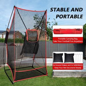 Filet d'entraînement <span class=keywords><strong>de</strong></span> football 4-en-1 multi-techniques 7x4 pieds pour le but, le passe, le coup <span class=keywords><strong>de</strong></span> pied et le tir - Xinghai - Product Image 5