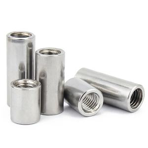 Vente en gros, M3, M4, M5, M6, M8, M10-M20, 304, acier inoxydable, manchon fileté rond, connecteur, écrous, <span class=keywords><strong>tige</strong></span> - Product Image 3