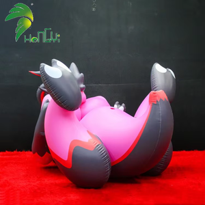ピンクの膨張式ドラゴンおもちゃ カスタム膨張式動物の大人のおもちゃ、Hongyi膨張式おもちゃ - Product Image 6
