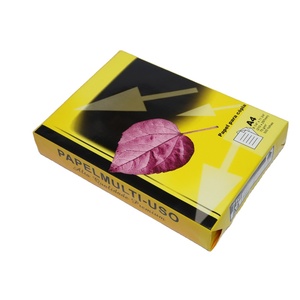 Papel A4 de calidad superior, color, marca Oem, 70gsm, 75gsm, 80gsm, A4, papel Bond DE COPIA DURA, borrador, impresora blanca doble, papel de copia de oficina - Product Image 4