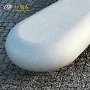 Nuevos Materiales de Construcción de Piedra, Banco Artístico GRC para Exteriores, Banco UHPC Gris 19037921829 Otros Xms001 - Product Image 1
