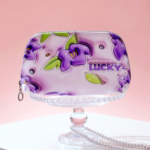 Vente en gros <span class=keywords><strong>de</strong></span> trousse <span class=keywords><strong>de</strong></span> toilette TPU tendance, pochette cosmétique <span class=keywords><strong>de</strong></span> voyage à motif animal mignon personnalisée avec fermeture à glissière durable - Product Image 2