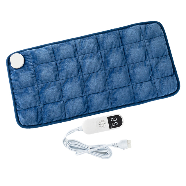 Certificates Approved 120V Electric Blanket Portable Fast-Heating Quilted Technics for Neck Shoulder Back Massage Heating Pad