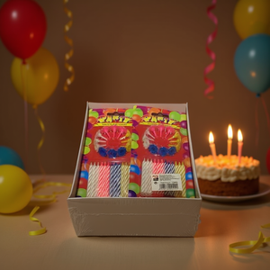 Birthday Candles 12Pcs Colorful Party Set For Cake Decoration - Product Image 2