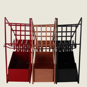 Estante de Almacenamiento de Cocina para Botellas de Sirope de Café y Especias de Mesa - Product Image 5