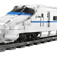 12002 12002CX Harmony CRH2 EMU Train à grande vitesse, modèle ferroviaire mondial, jouets éducatifs en plastique à construire soi-même pour enfants, blocs de construction de train 1808