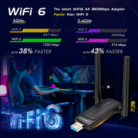 EDUP-receptor de satélite Wifi6 Realtek inalámbrico, Dongle Wifi6e AX1800 USB 3,0, adaptador Wifi RTL8832BU