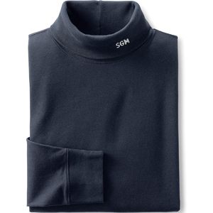 Camisa de cuello alto de mezcla de algodón Super T para hombre FOXA, manga regular, grosor estándar - Product Image 4