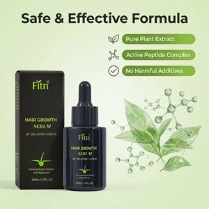 โลชั่นบำรุงผมสมุนไพรธรรมชาติสำหรับผู้ทานมังสวิรัติ ผลิตตามความต้องการของผู้ผลิต บำรุงหนังศีรษะ ฟื้นฟูเส้นผม เซรั่มบำรุงรากผม 2-in-1 - Product Image 2