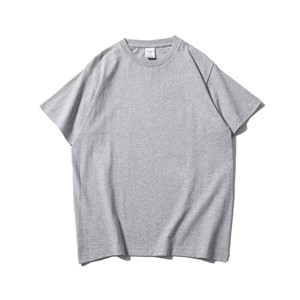 เสื้อยืดคอตตอนคุณภาพพรีเมียม 230gsm พิมพ์ลายตามสั่งสำหรับผู้ชาย เสื้อยืดคอตตอนขายส่งทรงปกติสำหรับผู้ชายและผู้หญิง - Product Image 1