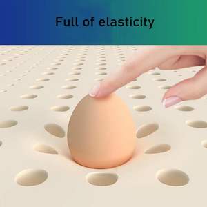 Colchão Queen Size de Espuma de Látex 100% com Capa Removível, 15cm de Espessura, Macio, Refrescante, Hipoalergênico e Ecológico para Quarto e Hospital - Product Image 2