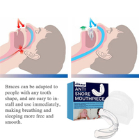 South Moon 1pc Anti-Ronflement : Embout buccal universel pour adultes, personnes âgées et enfants – Dispositif anti-ronflement efficace