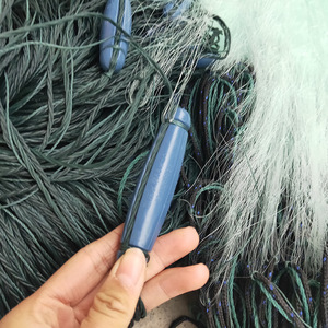 Hot Bán 100 Mét Làm Bằng Tay Multifilament Ba-Hai Hai Lớp Lưới Cá Thu Màu Xanh Lá Cây Cá Thu Câu Cá <span class=keywords><strong>Net</strong></span> Với Đôi Knot Làm Bằng Nylon Bền - Product Image 5